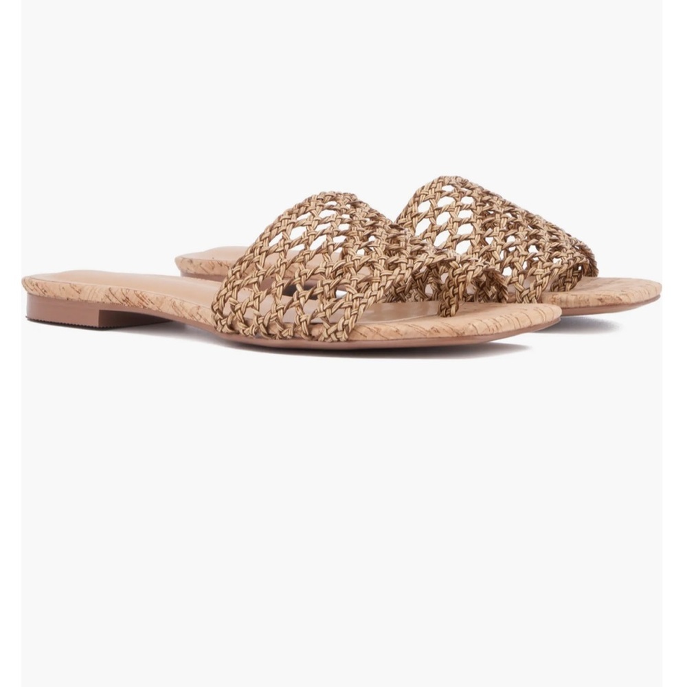 Torgeis Bronze Woven Sandals (size 7.5) - Picture 4 of 4